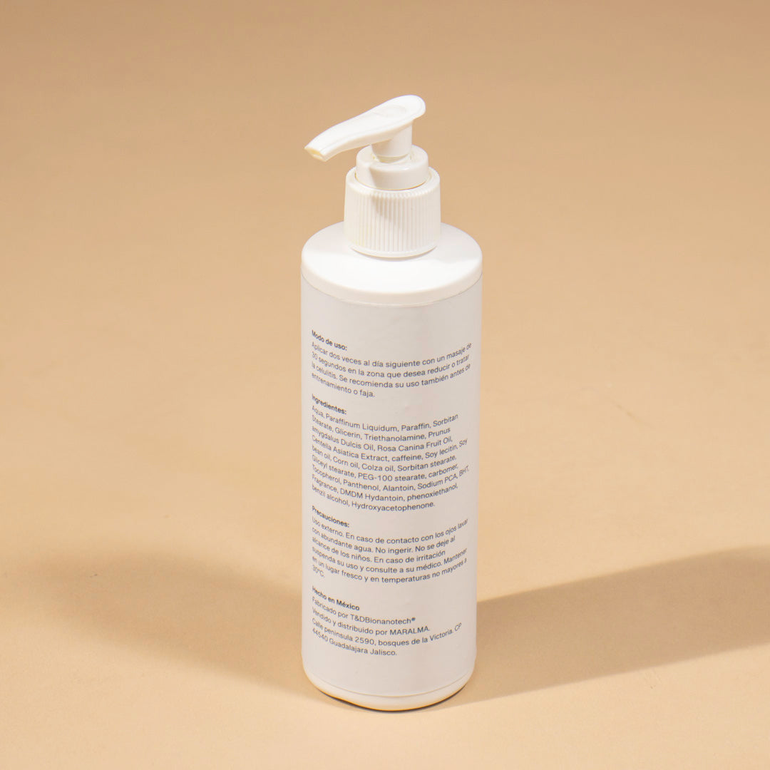 Crema reductiva anticelulitis