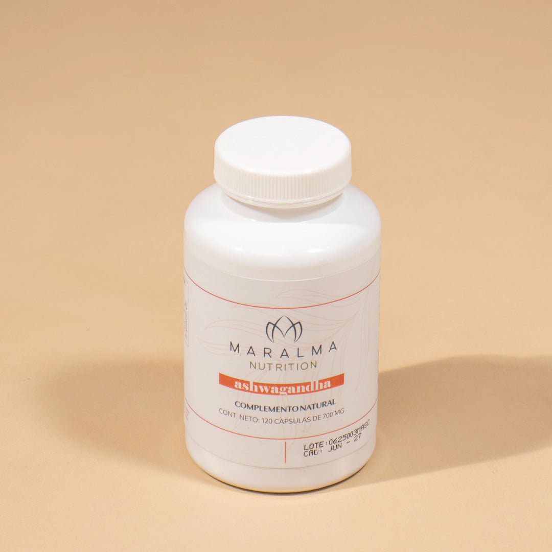 Ashwagandha Maralma · Adaptógeno para el estrés, el descanso y la recuperación