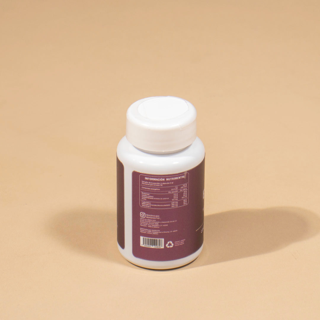 ESSENZA RGN · Suplemento a base de NMN, L-Glutatión y Vitamina C.