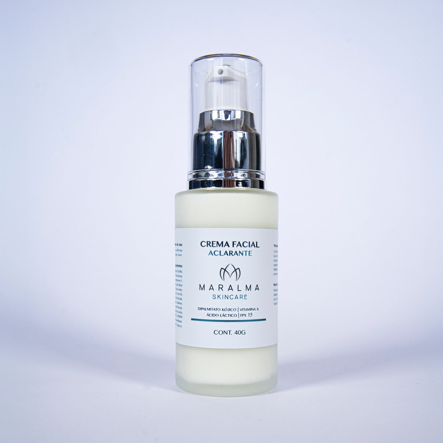 Crema facial aclarante