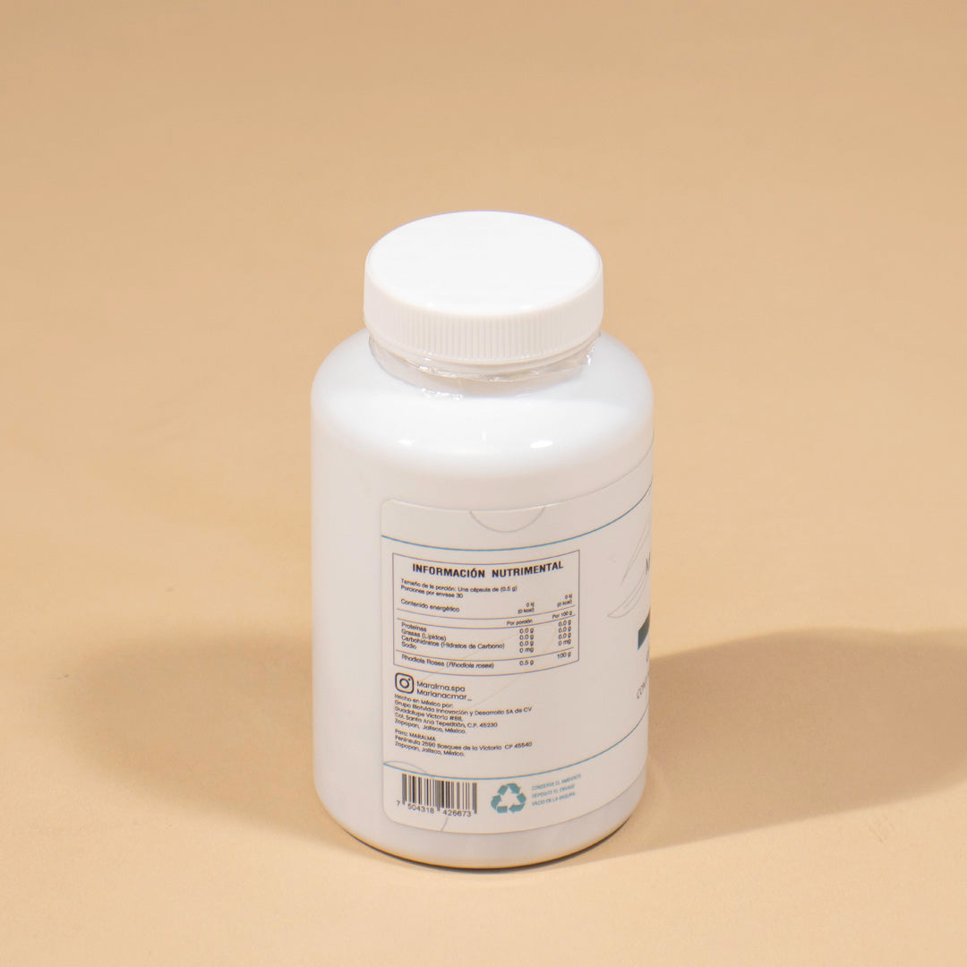 YARUNA · Adaptógeno natural con Rhodiola Rosea
